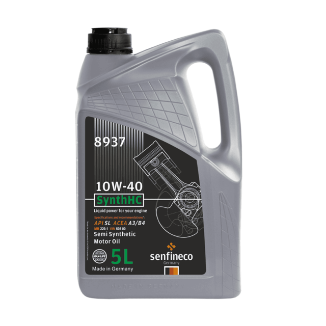 Масло моторное Senfineco SynthHC 8937 10W-40 5 л