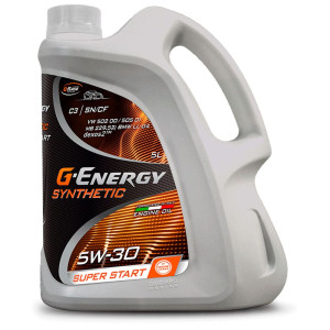 Масло G-Energy Synthetic Super Start 5W-30 5 л