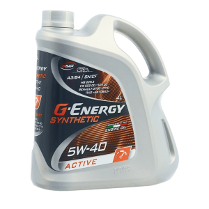 Масло G-Energy Synthetic 5W-40 4 л