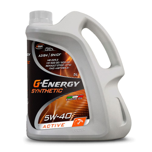 Масло G-Energy Synthetic Active 5W-40 5 л