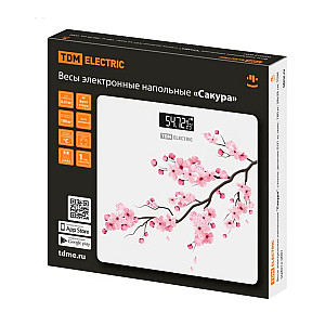Весы напольные TDM Electric Сакура TDM SQ4012-000 электронные 180 кг