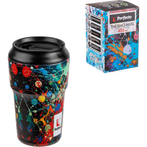 Термокружка Perfecto Linea 3D Fun splash 27-450101 нержавеющая сталь 450 мл