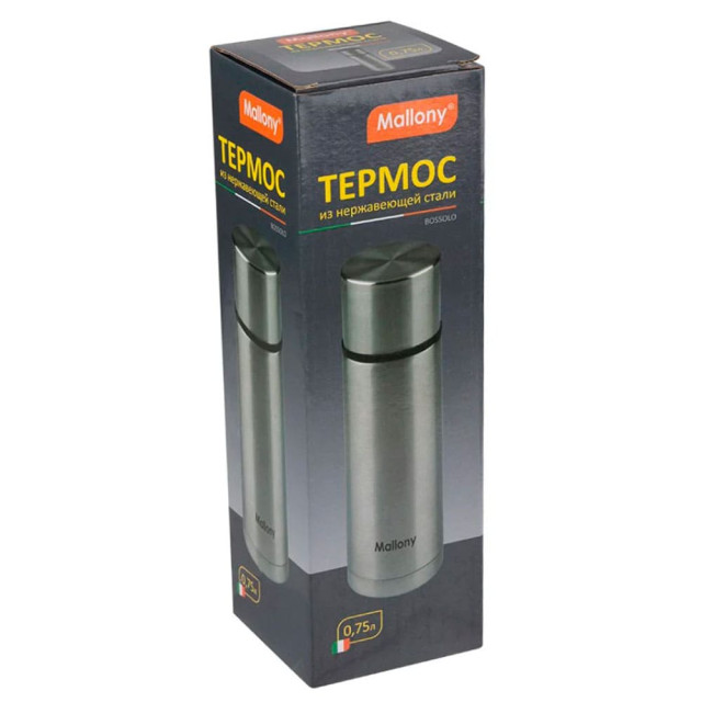 Термос Mallony Bossolo 106029 нержавеющая сталь 0.75 л