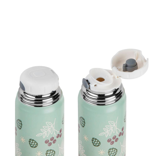 Термос Perfecto Linea Snowy spell 27-500221 нержавеющая сталь зеленый 500 мл