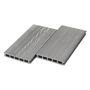 Террасная доска RusDecking UnoDeck Vintage 150*24*4000 мм серый