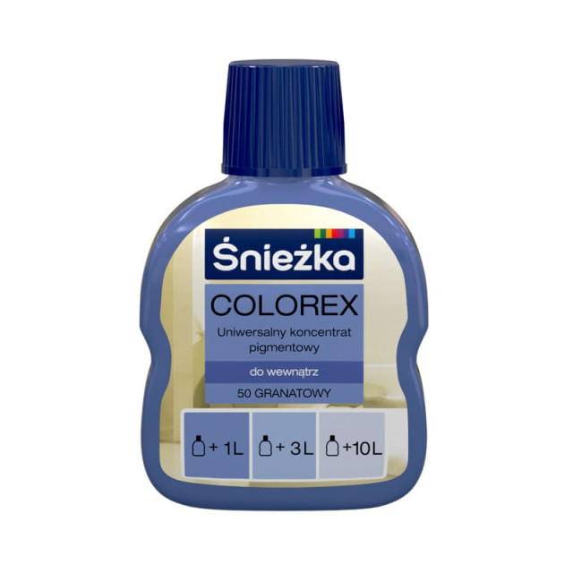 Универсальный пигментный концентрат Sniezka Colorex 50 гранатовый 100 мл