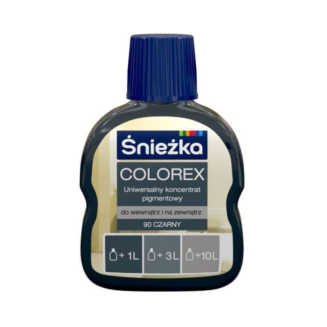 Универсальный пигментный концентрат Sniezka Colorex 90 черный 100 мл