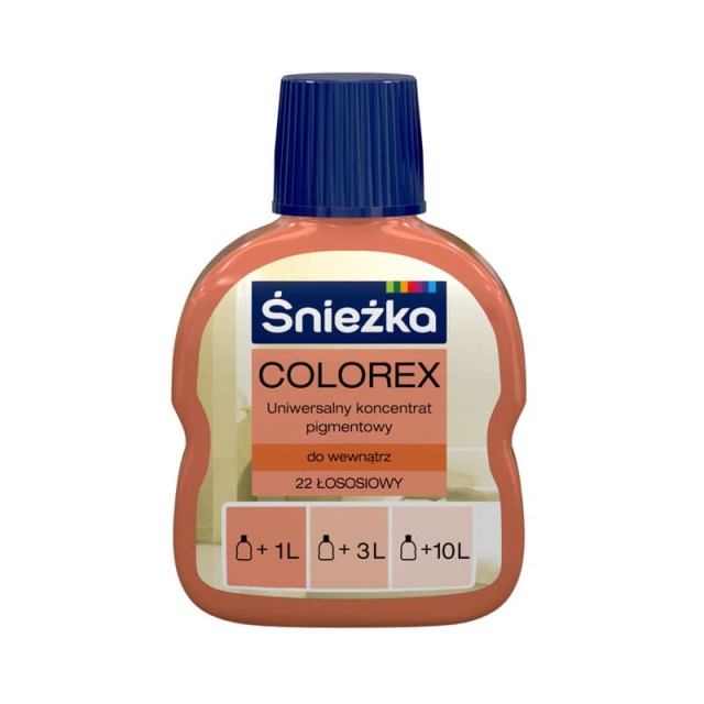 Универсальный пигментный концентрат Sniezka Colorex 22 лососевый 100 мл