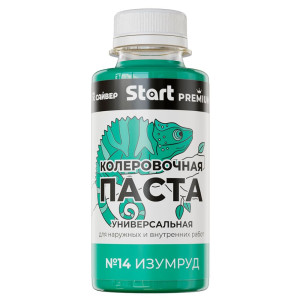 Паста колеровочная Start №Х14 изумруд 0.1 л