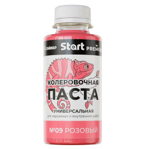 Паста колеровочная Start №Х9 розовый 0.1 л