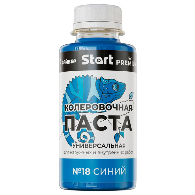 Паста колеровочная Start №Х18 синий 0.1 л
