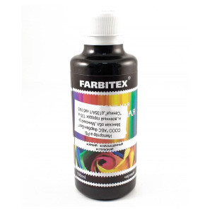 Паста колеровочная Farbitex универсальная черный 0.1 л