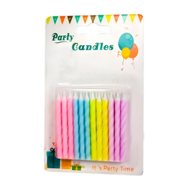 Набор свечей Market Union MA0793 праздничных 24 шт