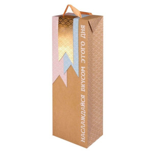 Пакет Market Union Вкус 79668 для сувенирной продукции с ламинацией 12.5*34.5*8.3 см