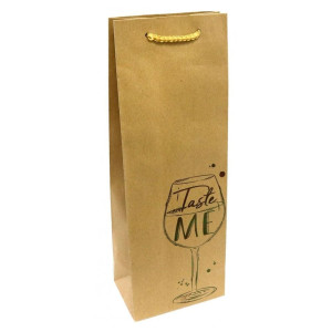 Пакет Market Union Taste me 79122 из крафт-бумаги 13*36 см