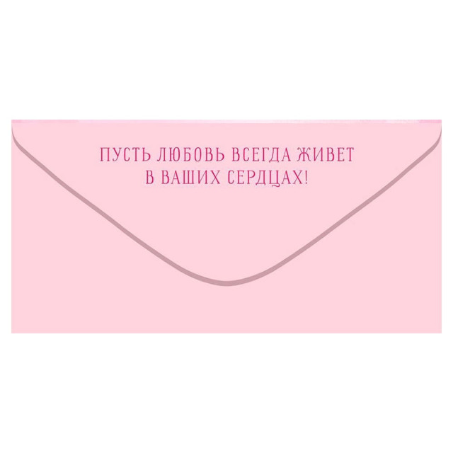 Конверт для денег Открытая планета 410 С Днем Свадьбы! 70.575