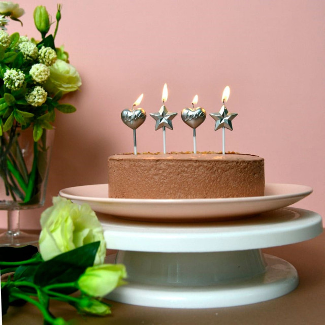 Свечи для торта МультиДом С любовью VL5-241 4 шт