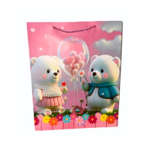 Пакет подарочный MA0751A 18*23*10 см