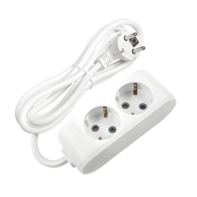 Удлинитель Viko 90114205 2 гнезда 5 м