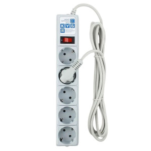 Сетевой фильтр Power Cube B 5 розеток серый 1.9 м