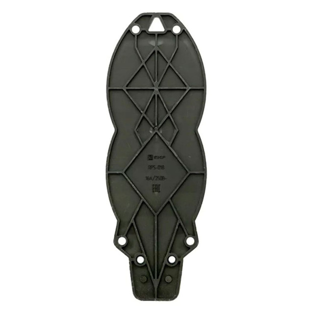 Колодка розеточная EKF Марс RPS-018-16-230-44 230В 2P+PE 16A IP44 с защитными крышками каучуковая