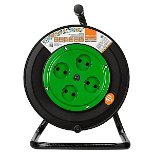 Удлинитель на катушке TDM Electric народный SQ1307-0503 силовой 4 гнезда 40 м