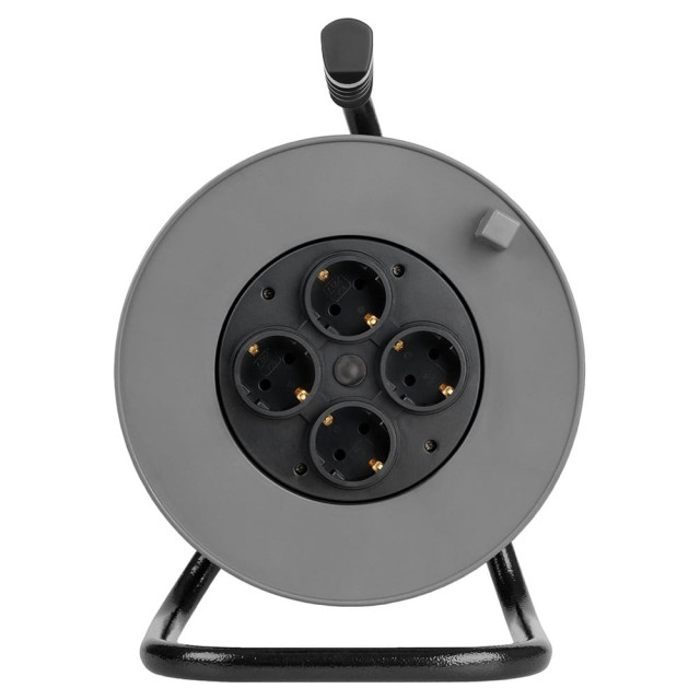 Катушка TDM Electric КК4-3100 SQ1306-0015 пластиковая для подключения провода 4 розетки c заземлением