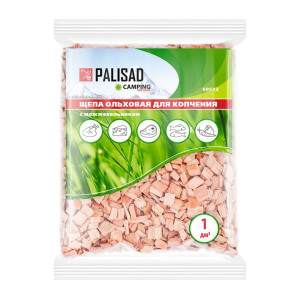 Щепа ольховая для копчения Palisad Camping 69512 с можжевельником