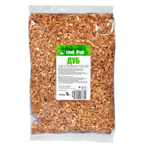 Щепа для копчения Hot Pot 61419 дуб 1 л