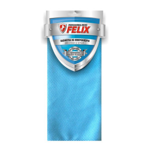 Салфетка Felix 411040072 для стекол и зеркал из микрофибры