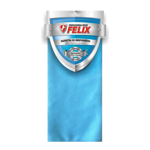 Салфетка Felix 411040072 для стекол и зеркал из микрофибры