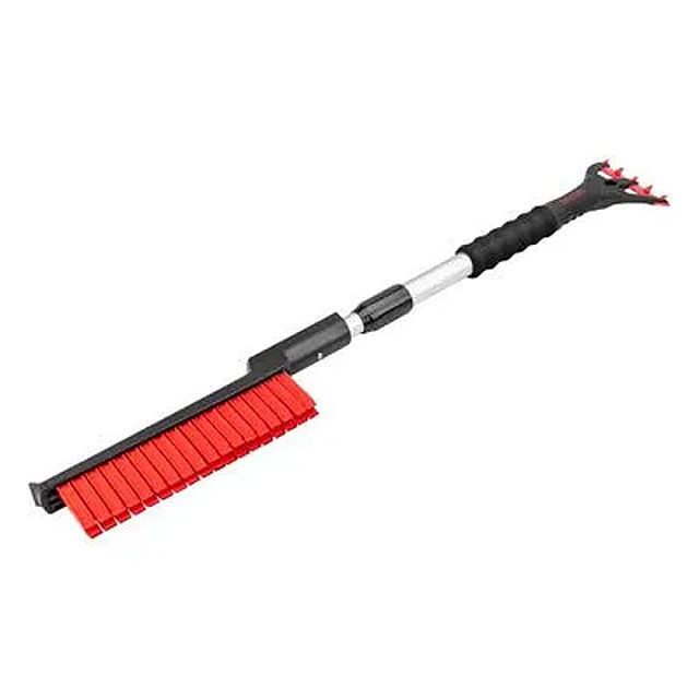 Щетка для снега Skyway S07801035 силиконовая щетина телескопическая ручка 75-100 см