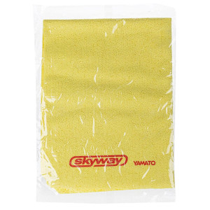 Салфетка Skyway S03901012 замша искусскуственная 43*32 см малая c микрофиброй гибридная Yamato