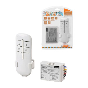Комплект для беспроводного управления освещением TDM Electric Народный Уютный дом ПУ3-МK-Н-3 SQ1508-0114 3 канала