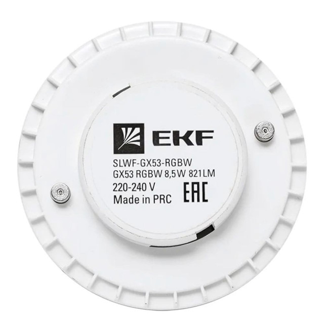 Умная лампа EKF Connect slwf-gx53-rgbw GX53 RGBW Wi-Fi