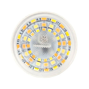 Умная светодиодная лампа EKF Connect slwf-gu10-rgbw WIFI RGBW-3000K-6500K-5Вт-GU10