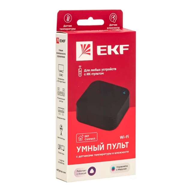 Умный пульт EKF Connect irr-ths с датчиком температуры и влажности