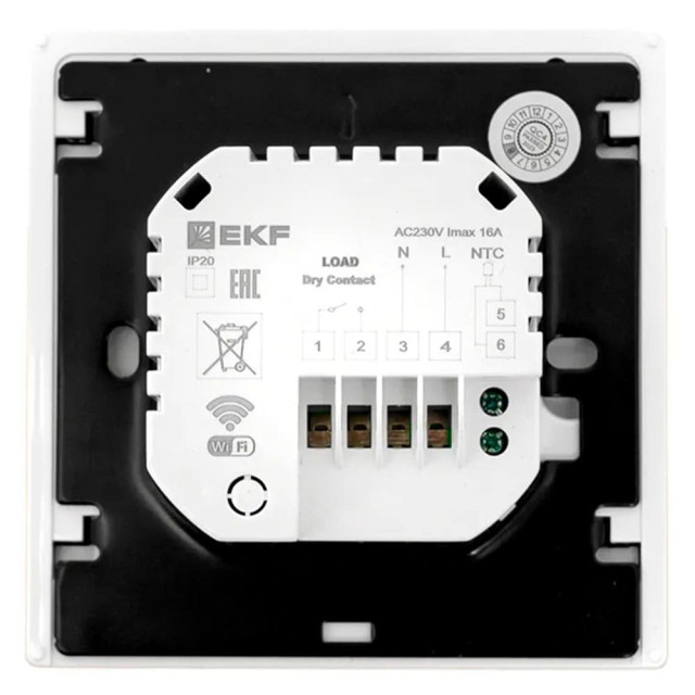 Умный терморегулятор EKF Connect ETT-5 для водяногогазового бойлера WI-FI