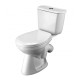 Унитаз-компакт Santek Бриз 1WH202569 эконом 1 режим косой выпуск