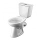 Унитаз-компакт Santek Бриз 1WH202569 эконом 1 режим косой выпуск