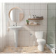Унитаз-компакт Santek Бриз 1WH202569 эконом 1 режим косой выпуск