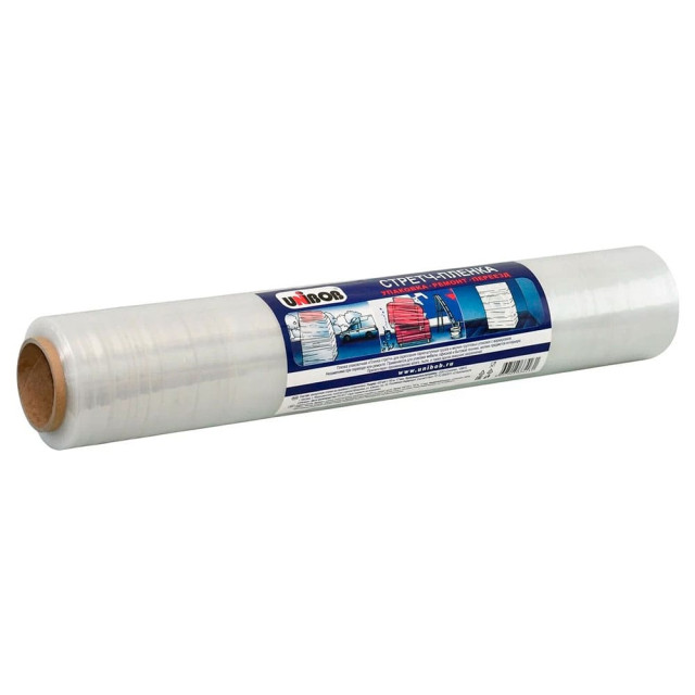 Стретч-пленка Unibob 17 мкм 450 мм 140 м прозрачная