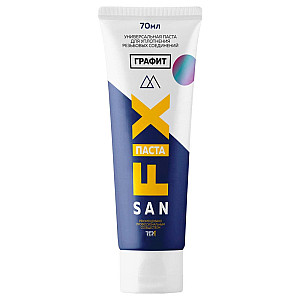Паста уплотнительная Sanfix 40715 универсальная графит 70 мл