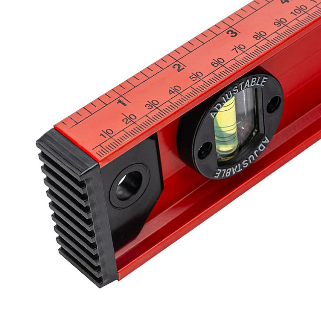 Уровень Matrix 34010 Рельс алюминиевый 3 глазка усиленный 1 м