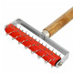 Валик для гипсокартона Matrix150 мм игольчатый деревянная ручка 500 мм