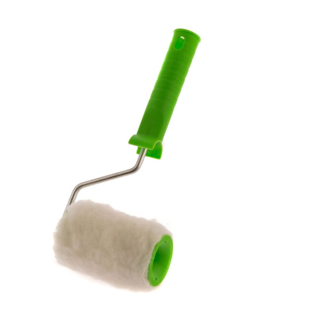 Валик Сибртех 80121 из натурального меха с ручкой 100*48 мм