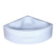 Ванна акриловая угловая AquaFonte Bergamo каркас и экран в комплекте 1400*1400 мм