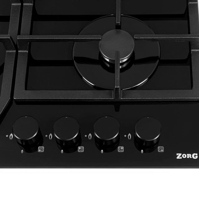 Панель варочная газовая ZorG HAG61 FDW black