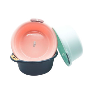 Таз MonAmi PB-202304 круглый с ручками 40*14 см 9 л