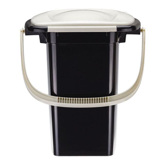 Ведро туалетное Idea М2459 белый ротанг 16 л